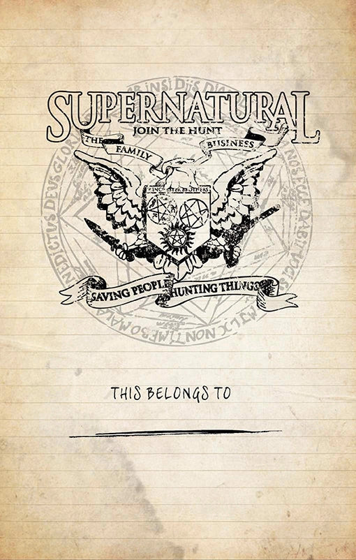 "Join the Hunt" Hardcover Journal | Supernatural - Image 3
