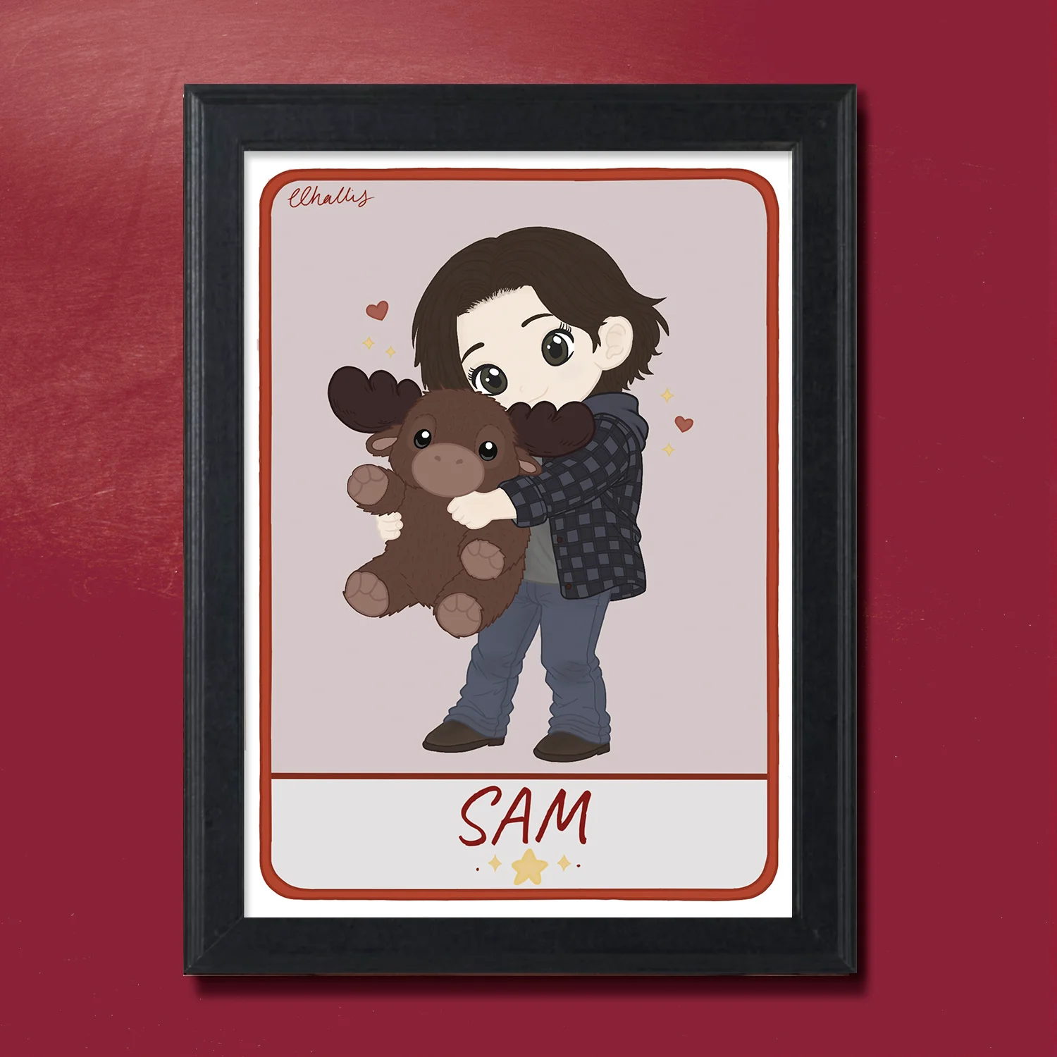 Supernatural 5x7" Lithograph Prints | TJ (Fluffy) - Image 3