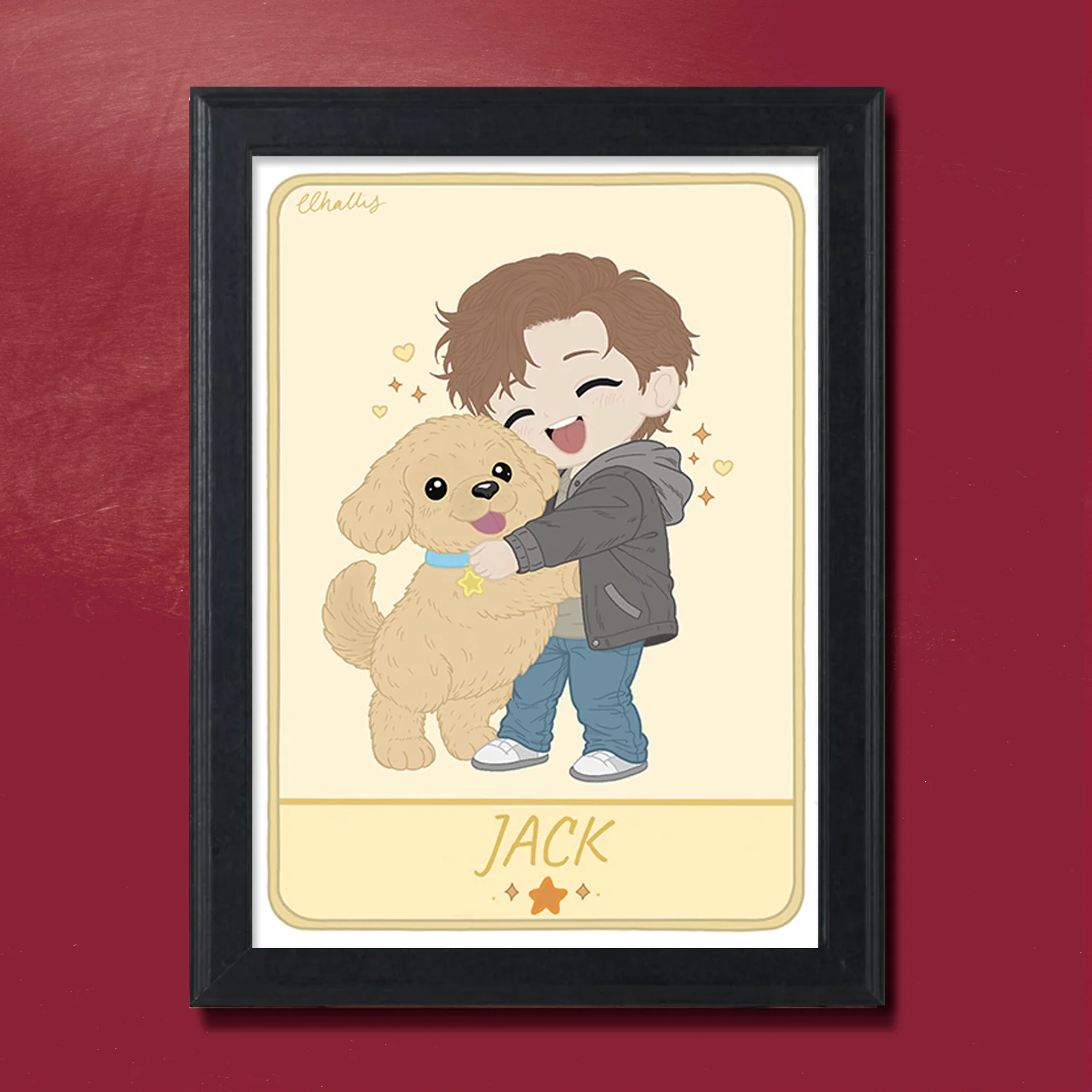 Supernatural 5x7" Lithograph Prints | TJ (Fluffy) - Image 5