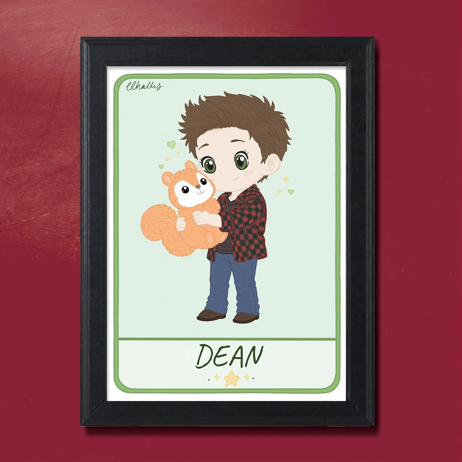 Supernatural 5x7" Lithograph Prints | TJ (Fluffy) - Image 6