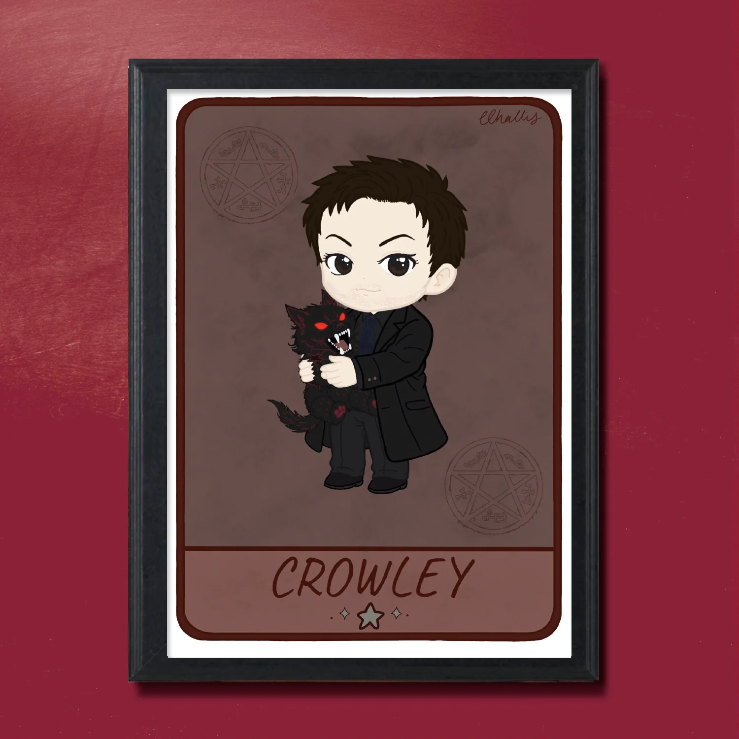 Supernatural 5x7" Lithograph Prints | TJ (Fluffy) - Image 7