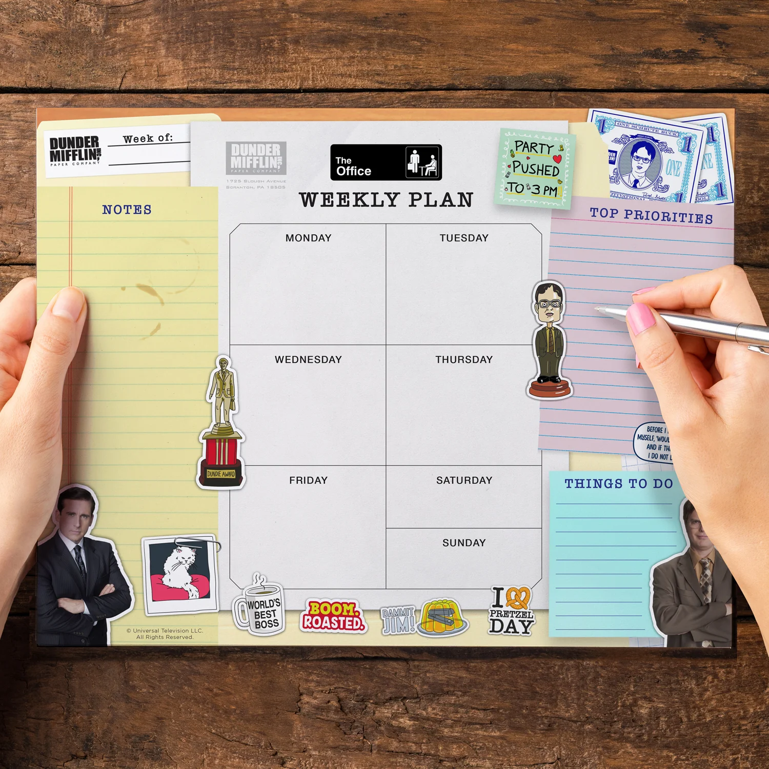 Weekly Planner Notepad | The Office