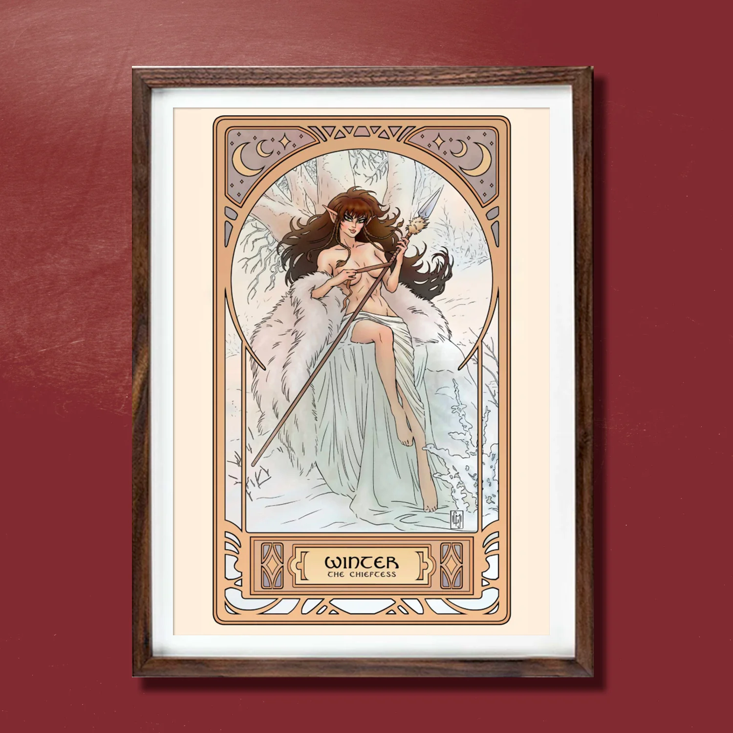 "The Seasons of The World of Two Moons" 11x17" Lithographs | Lily McDonnell - Image 5