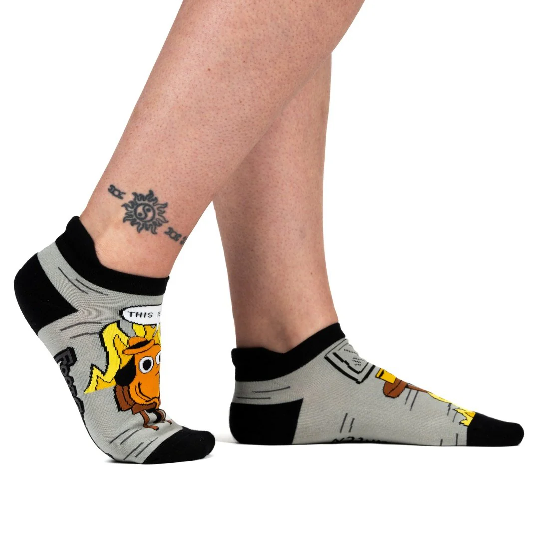 This is Fine: Black Coffee Edition | Ankle Socks - Image 6