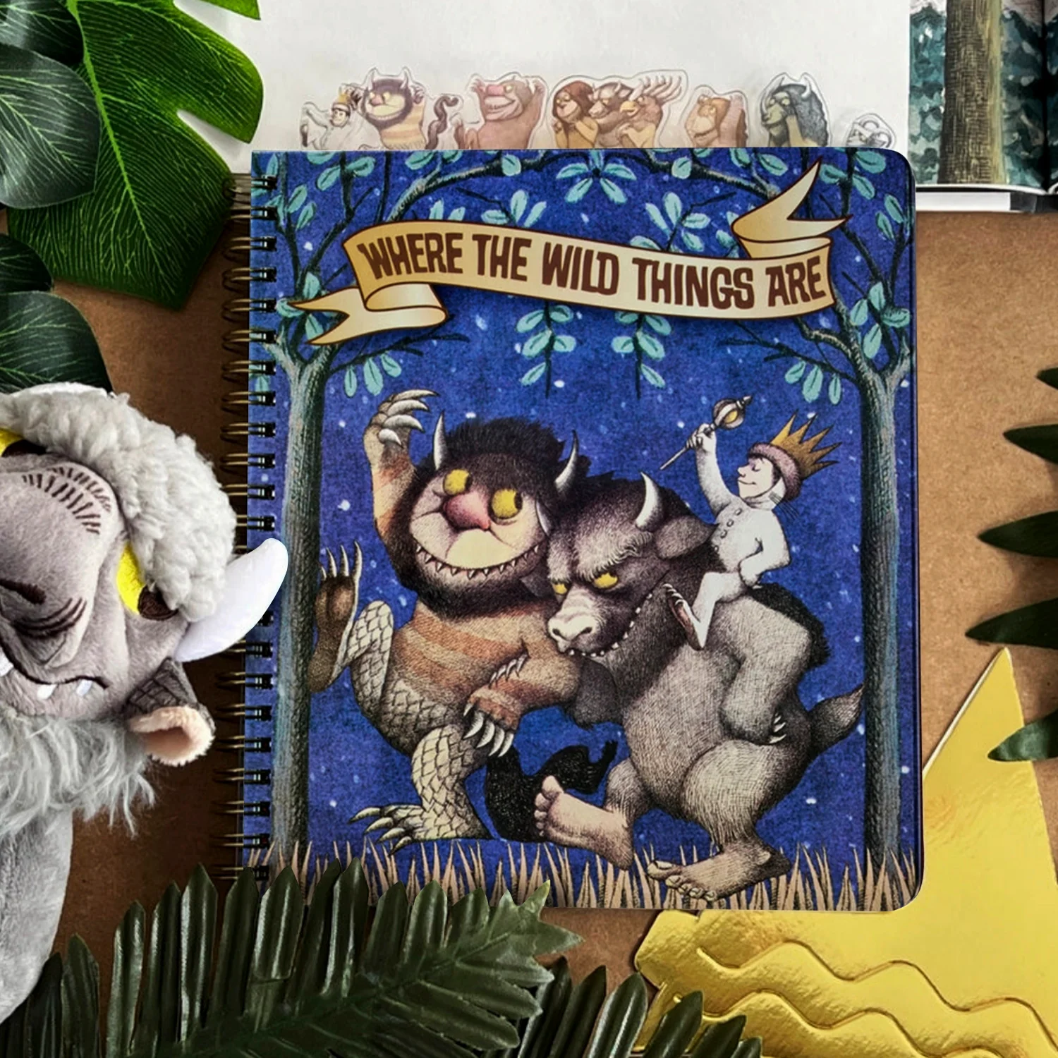 Where the Wild Things Are Journal with Monster Tabs | Official Notebook
