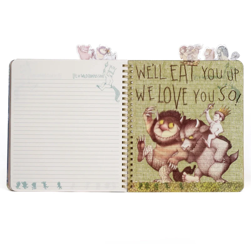 Where the Wild Things Are Journal with Monster Tabs | Official Notebook - Image 16