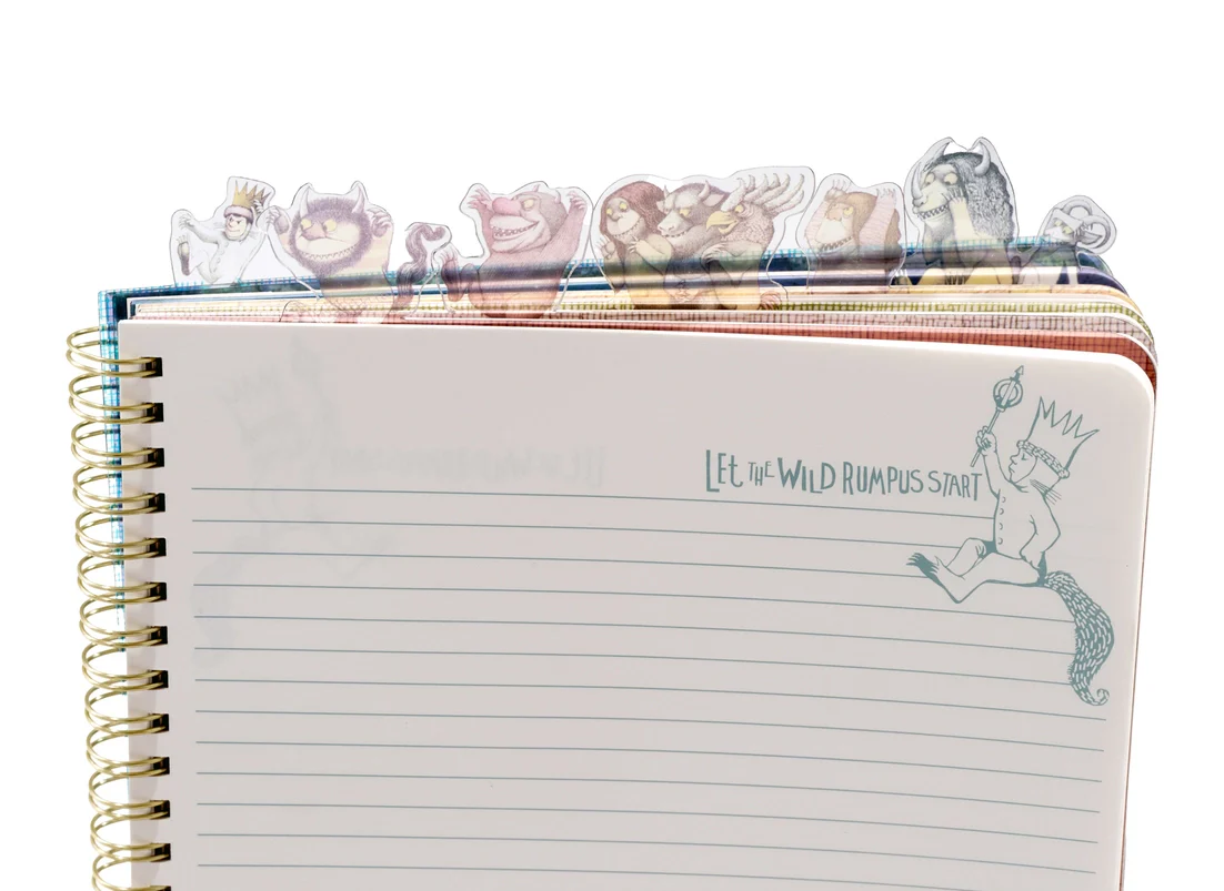 Where the Wild Things Are Journal with Monster Tabs | Official Notebook - Image 19