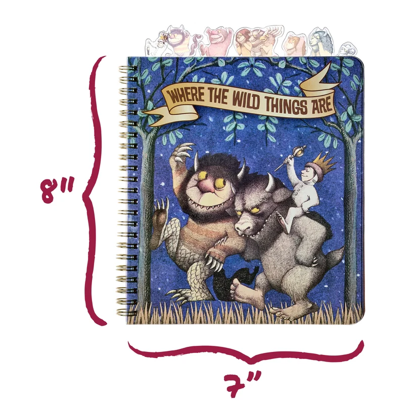 Where the Wild Things Are Journal with Monster Tabs | Official Notebook - Image 24