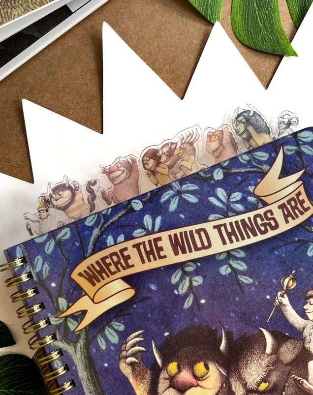 Where the Wild Things Are Journal with Monster Tabs | Official Notebook - Image 3