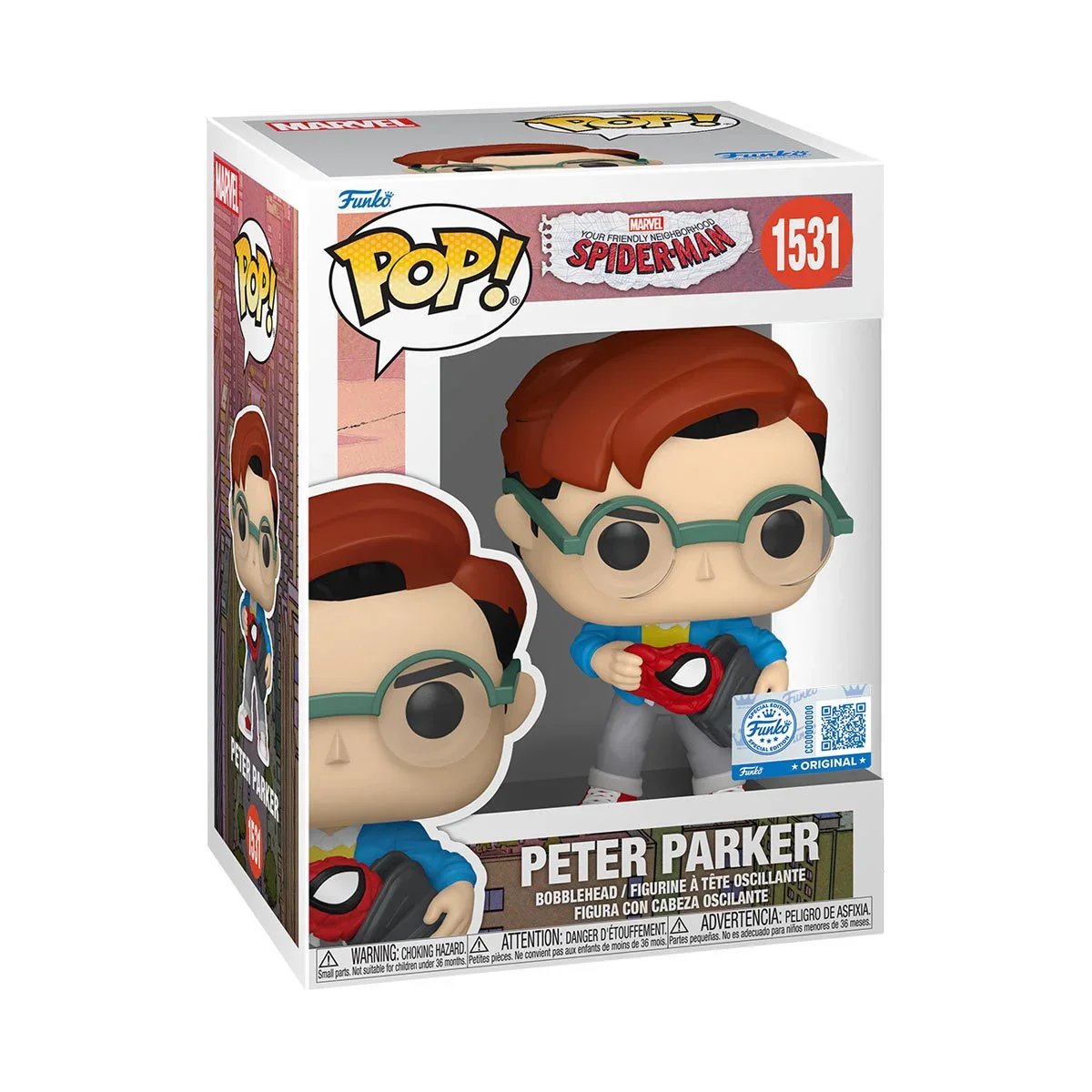 Friendly Neighborhood Spider-Man Peter Parker #1531 | Funko Pop! - Image 3