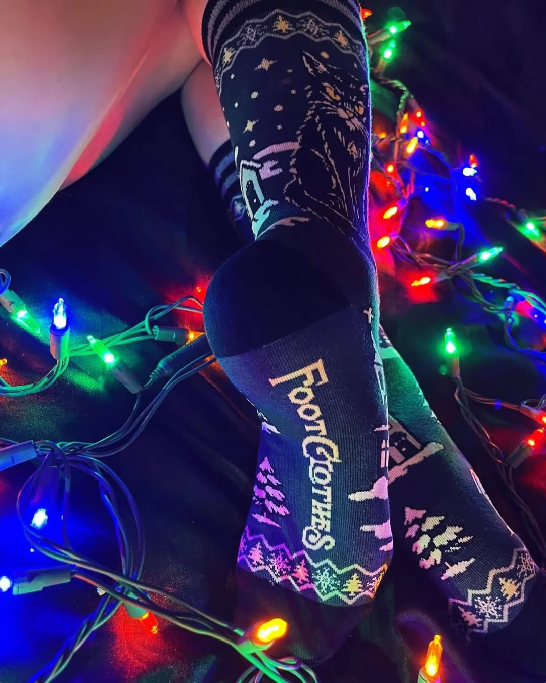 Yule Cat | Crew Socks - Image 12