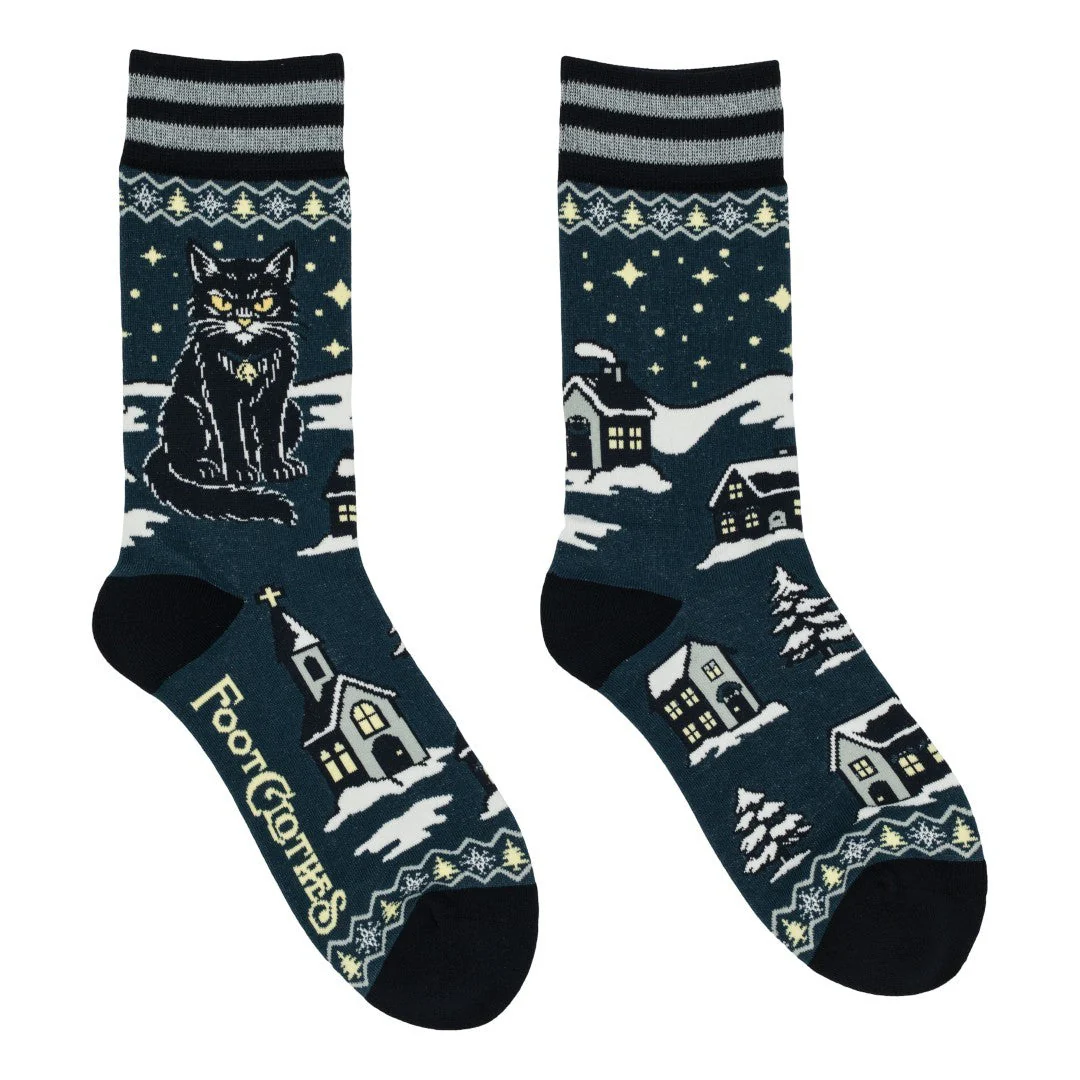 Yule Cat | Crew Socks - Image 3