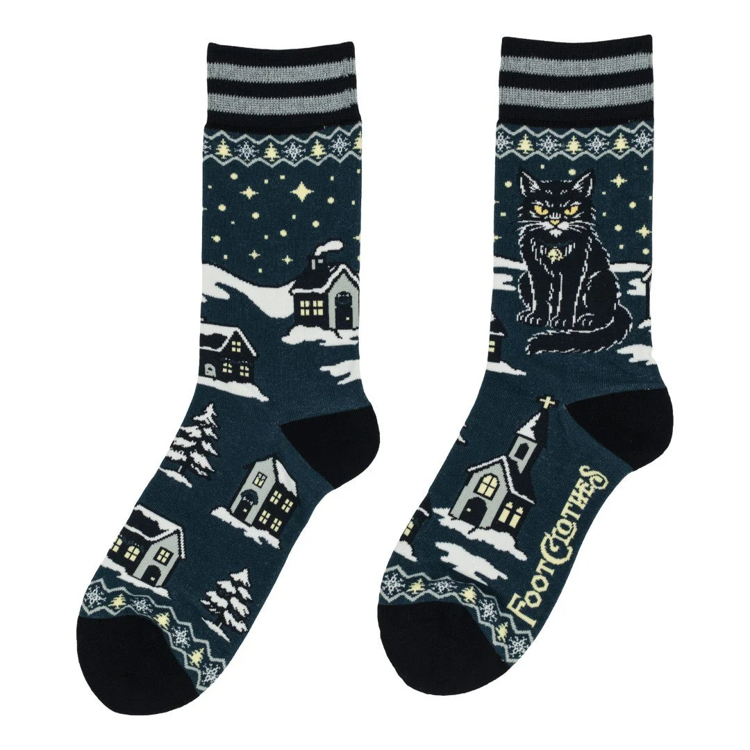 Yule Cat | Crew Socks - Image 4