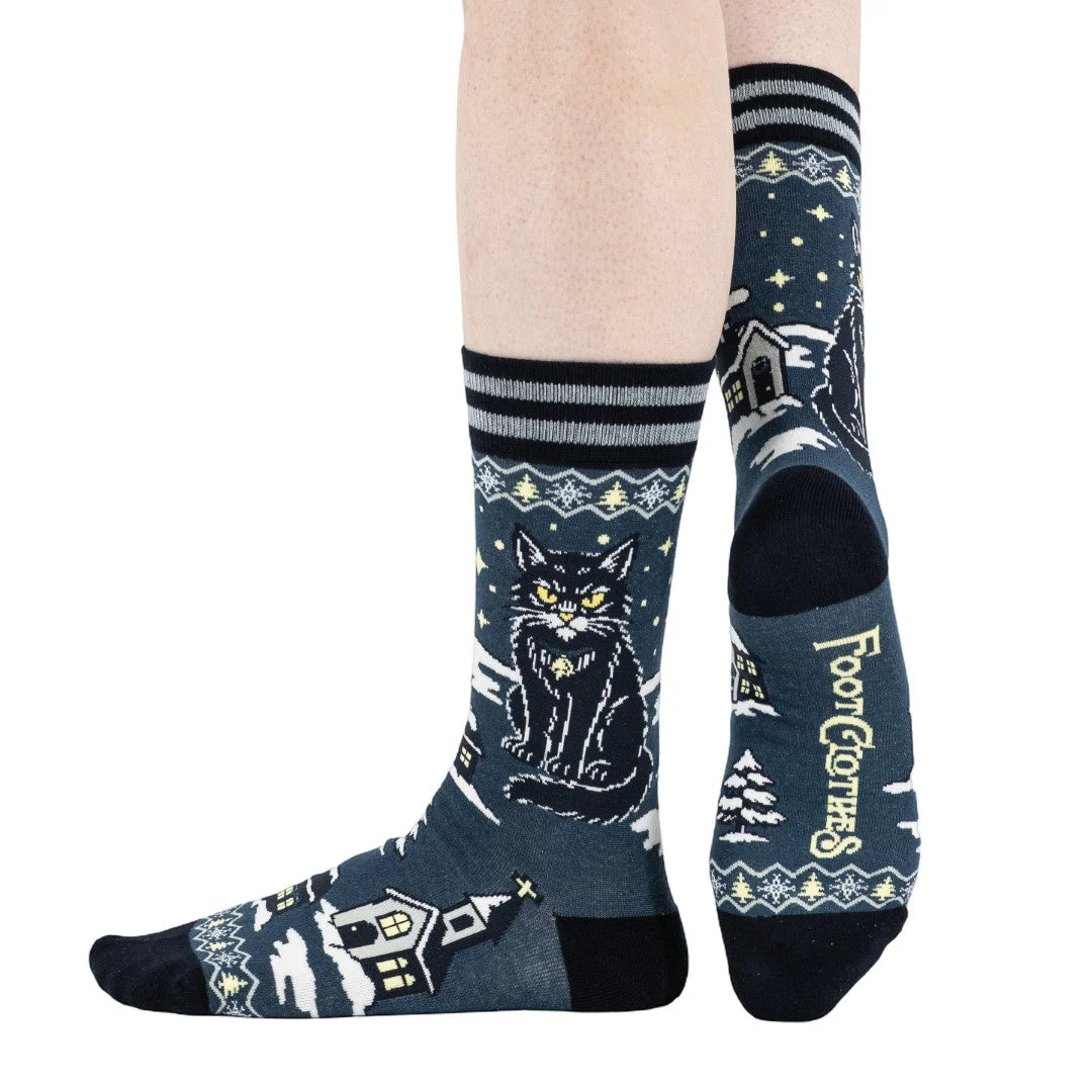 Yule Cat | Crew Socks - Image 6